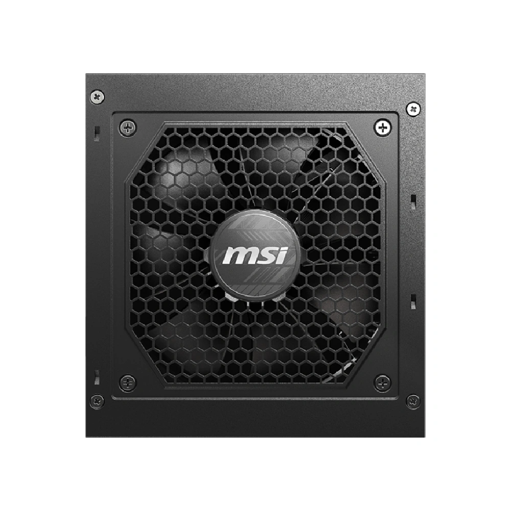 MSI MAG A750GL PCIE5 750w 80 Plus Gold Desktop Power Supply view 3
